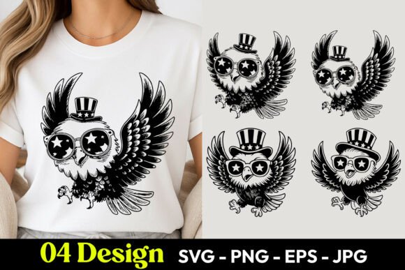 Cool Owl Cartoon SVG PNG – Graphics for Local Business Branding