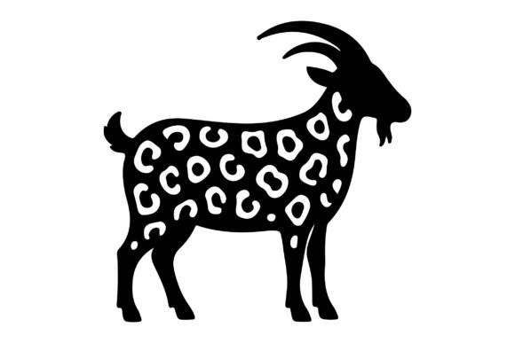 Free Goat SVG Clipart Vector Sublimation