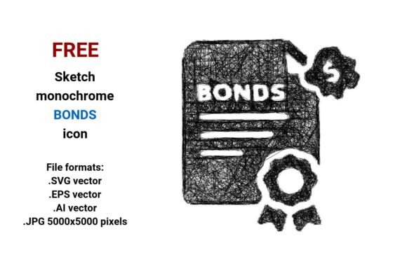 FREE Sketch Bonds Icon