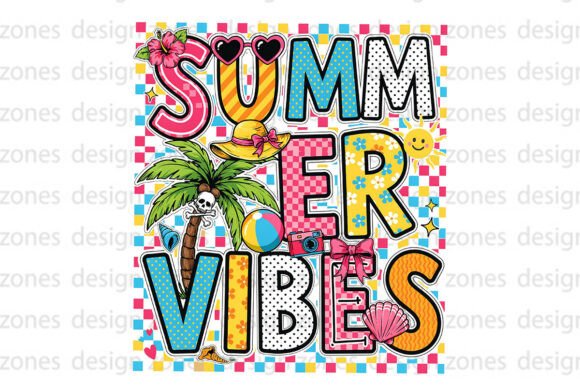 Summer Vibes Summer PNG Graphics Freebies